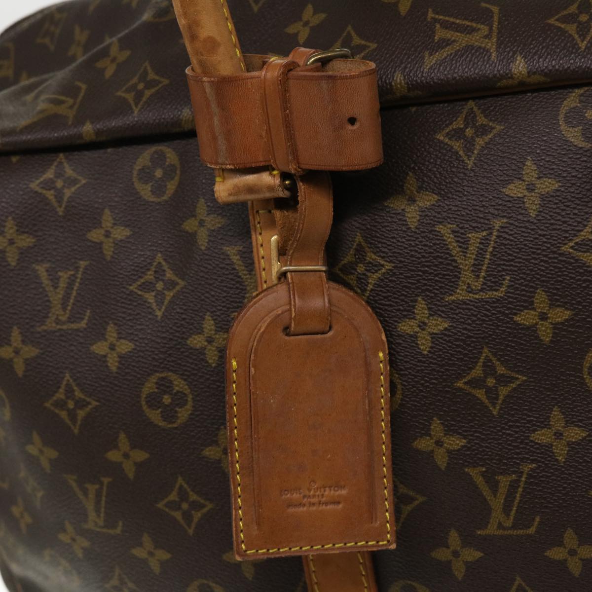 LOUIS VUITTON Monogram Sirius 55 Boston Bag M41404 LV Auth ac1743