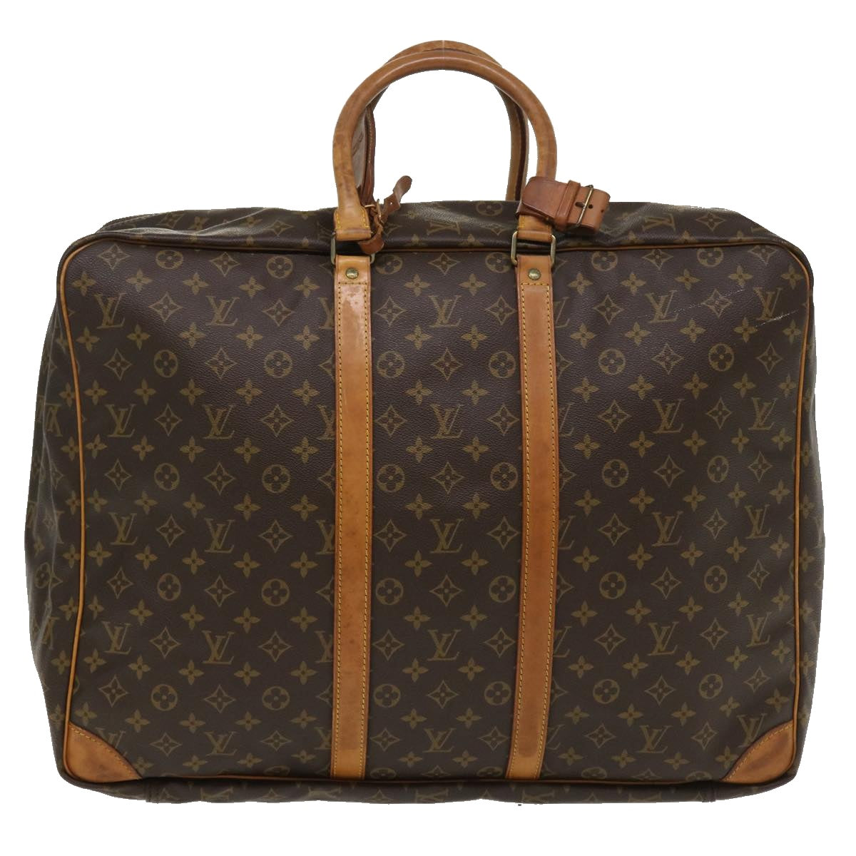 LOUIS VUITTON Monogram Sirius 55 Boston Bag M41404 LV Auth ac1743