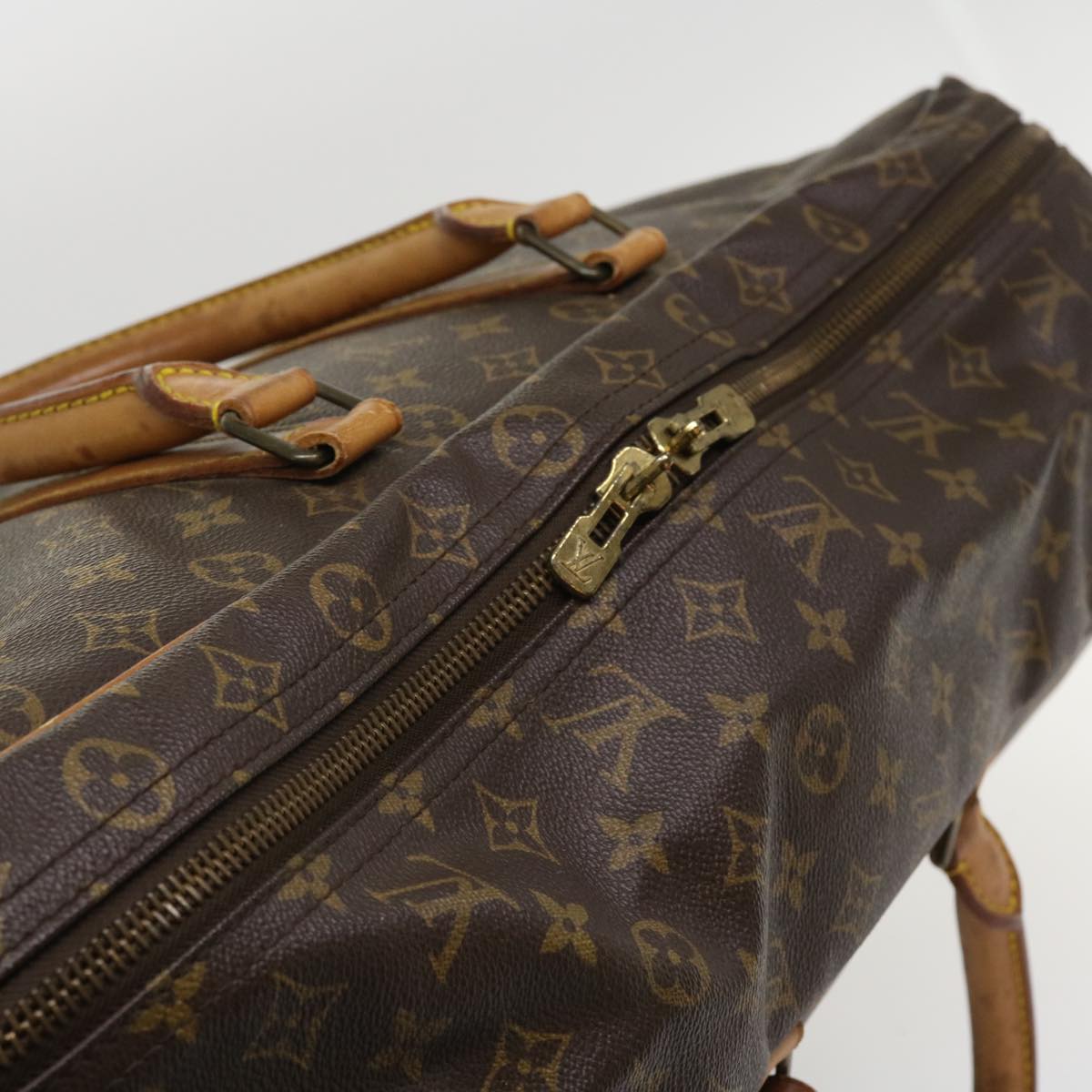 LOUIS VUITTON Monogram Sirius 55 Boston Bag M41404 LV Auth ac1743