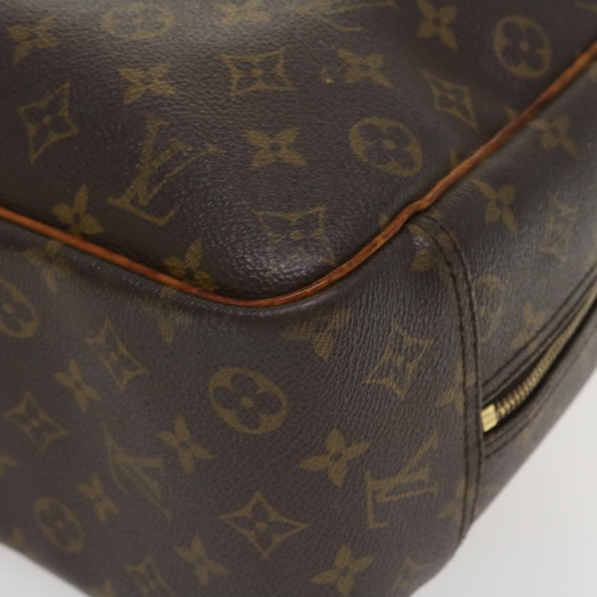 LOUIS VUITTON Monogram Deauville Hand Bag M47270 LV Auth ac1775