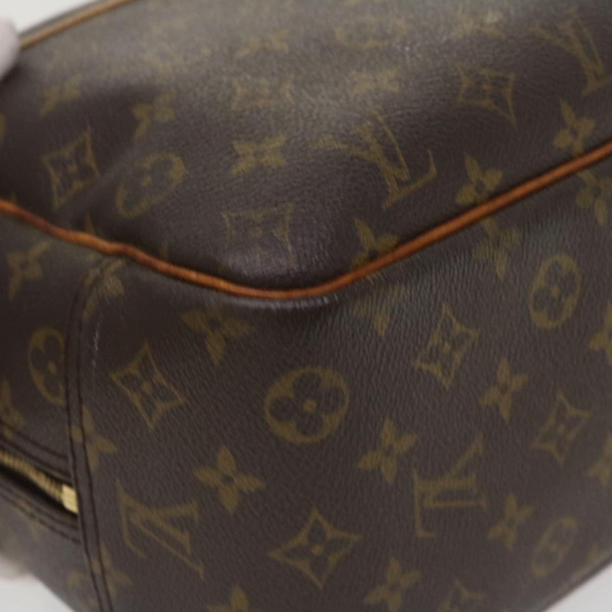 LOUIS VUITTON Monogram Deauville Hand Bag M47270 LV Auth ac1775