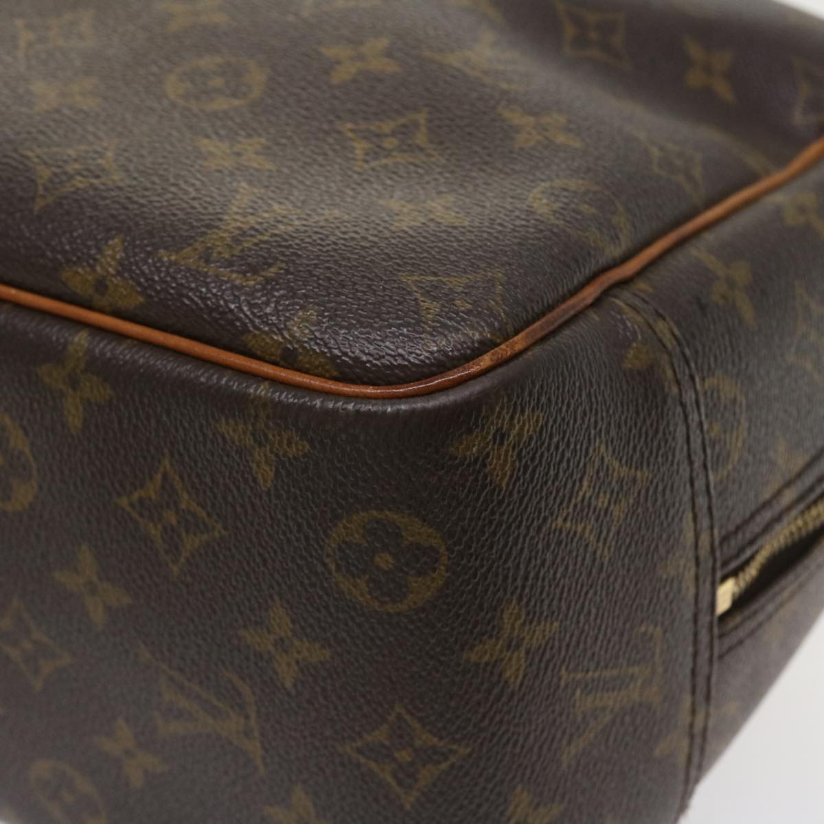 LOUIS VUITTON Monogram Deauville Hand Bag M47270 LV Auth ac1775