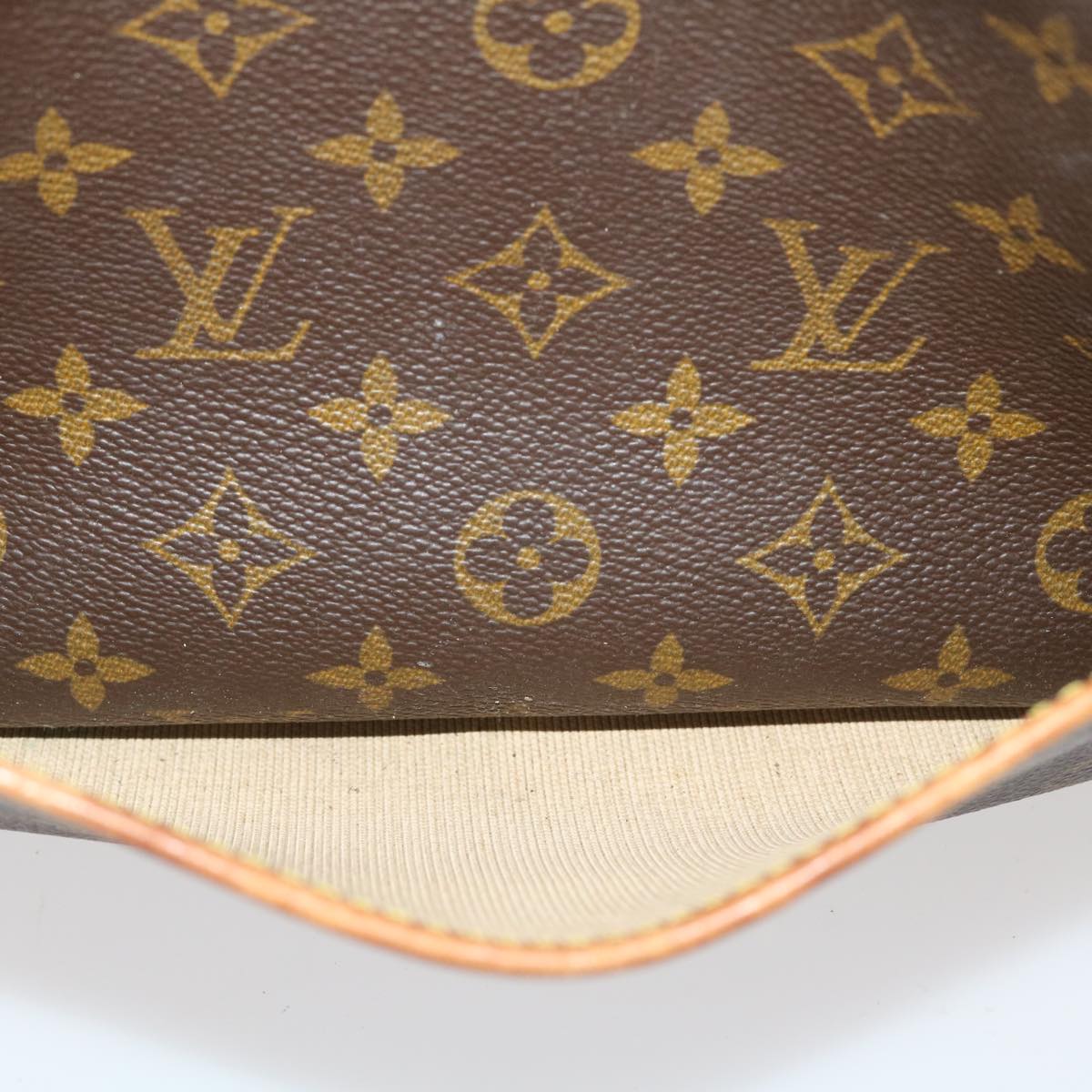 LOUIS VUITTON Monogram Deauville Hand Bag M47270 LV Auth ac1775