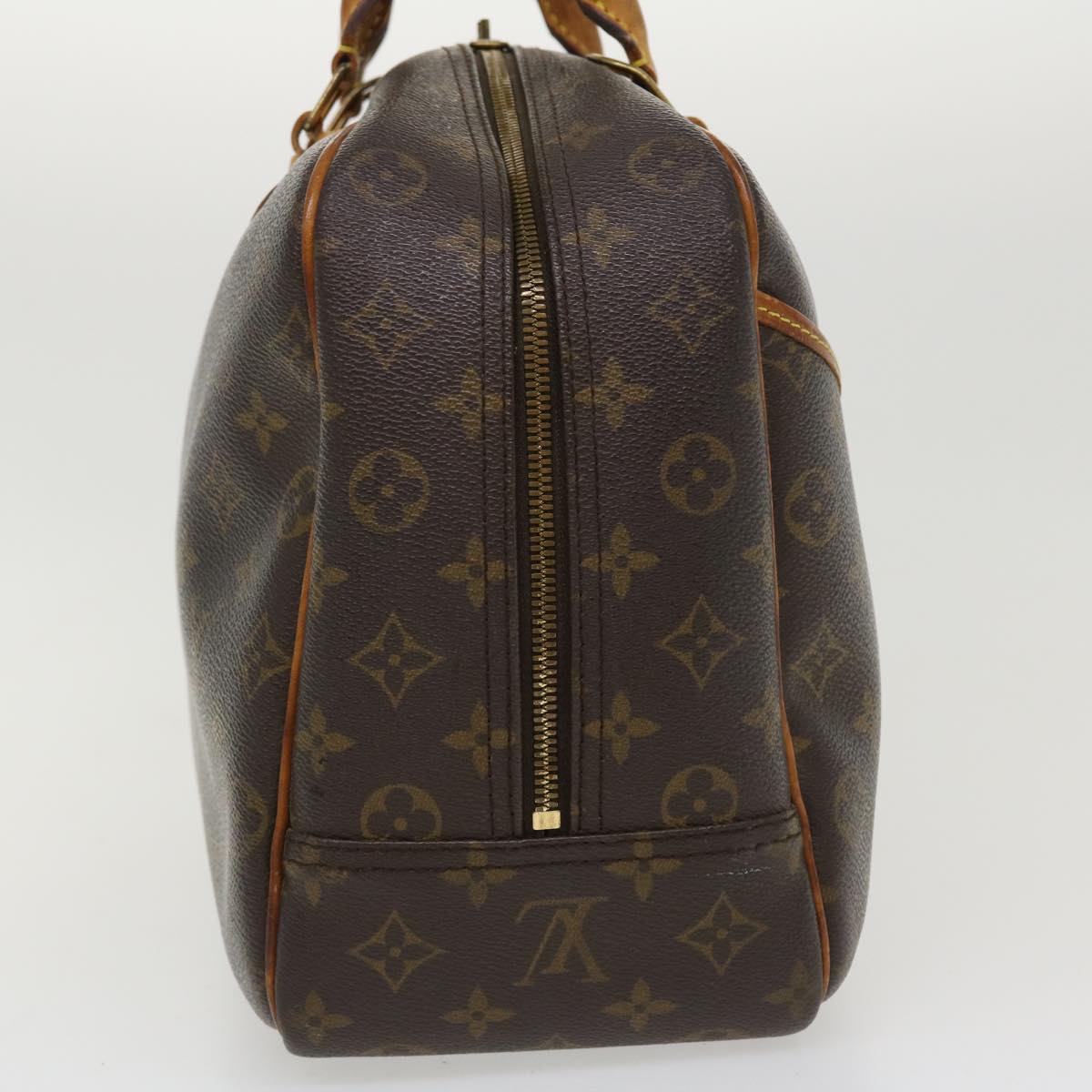 LOUIS VUITTON Monogram Deauville Hand Bag M47270 LV Auth ac1775