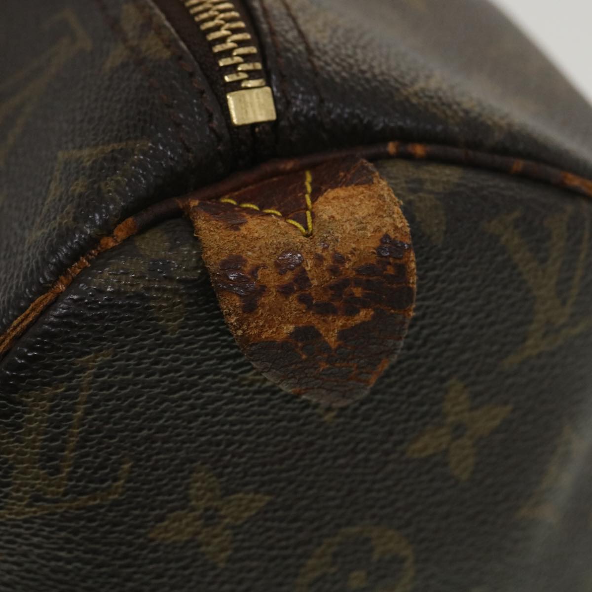 LOUIS VUITTON Monogram Speedy 40 Hand Bag M41522 LV Auth ac1781