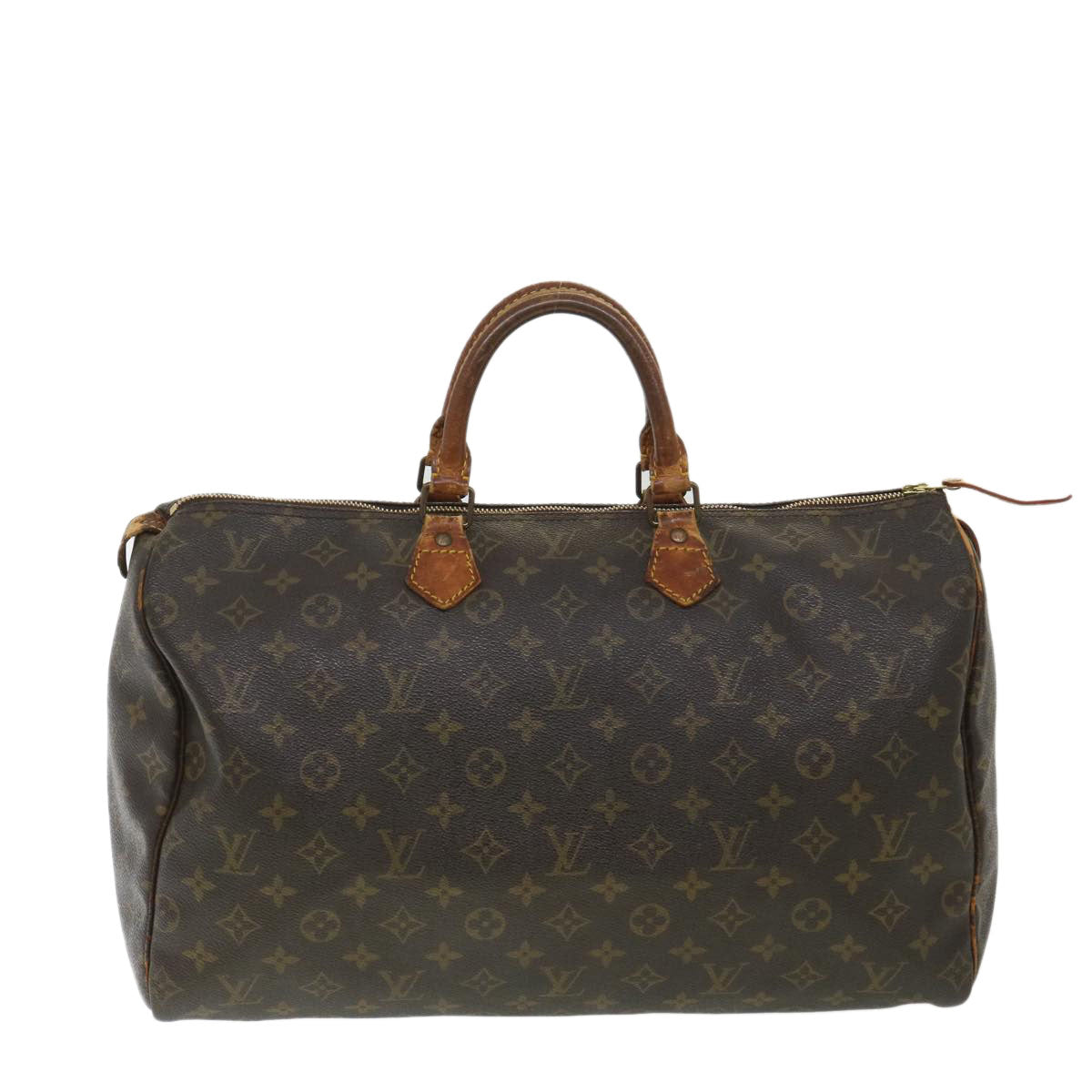 LOUIS VUITTON Monogram Speedy 40 Hand Bag M41522 LV Auth ac1781