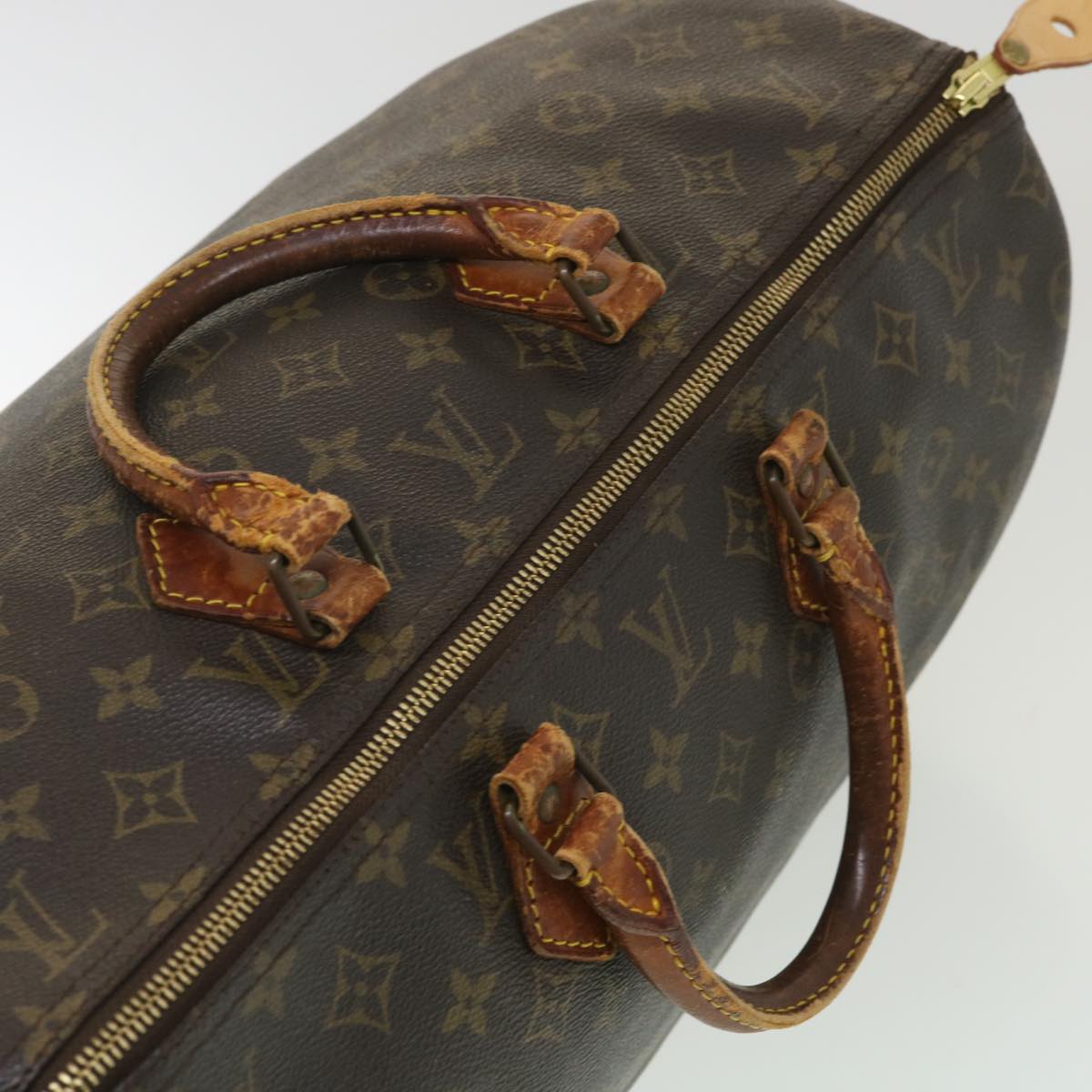 LOUIS VUITTON Monogram Speedy 40 Hand Bag M41522 LV Auth ac1781