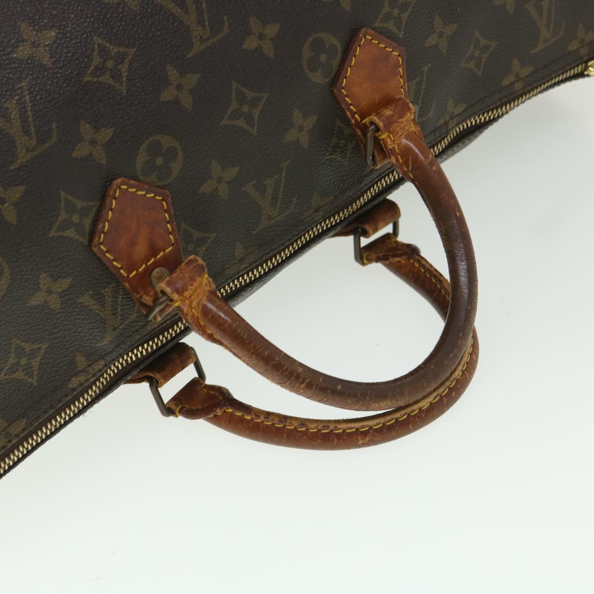 LOUIS VUITTON Monogram Speedy 40 Hand Bag M41522 LV Auth ac1781