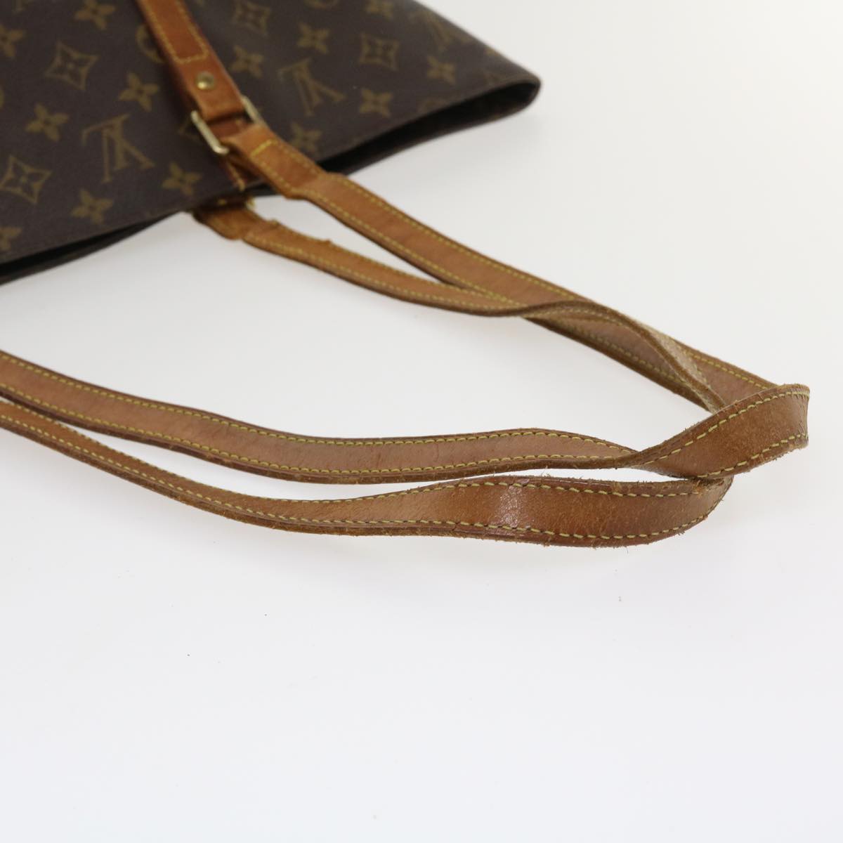 LOUIS VUITTON Monogram Sac Shopping Tote Bag M51108 LV Auth ac1783