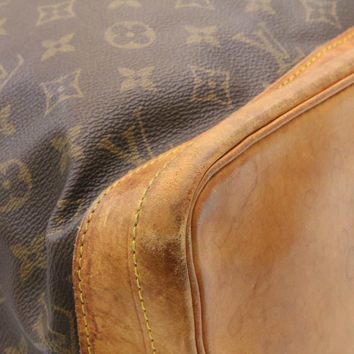 LOUIS VUITTON Monogram Noe Shoulder Bag M42224 LV Auth ac181