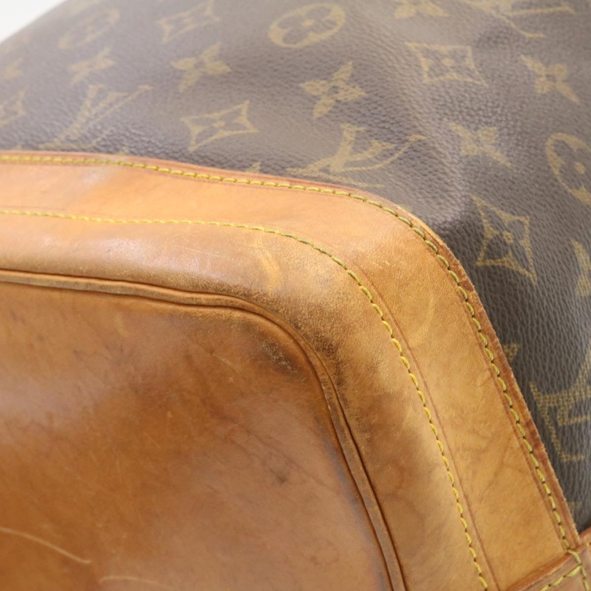 LOUIS VUITTON Monogram Noe Shoulder Bag M42224 LV Auth ac181