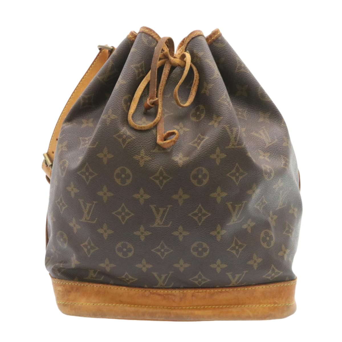 LOUIS VUITTON Monogram Noe Shoulder Bag M42224 LV Auth ac181