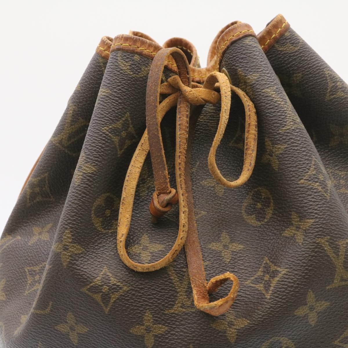 LOUIS VUITTON Monogram Noe Shoulder Bag M42224 LV Auth ac181