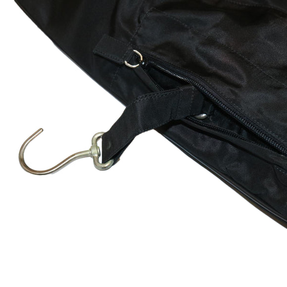 PRADA Garment Cover Nylon Black Auth ac1810