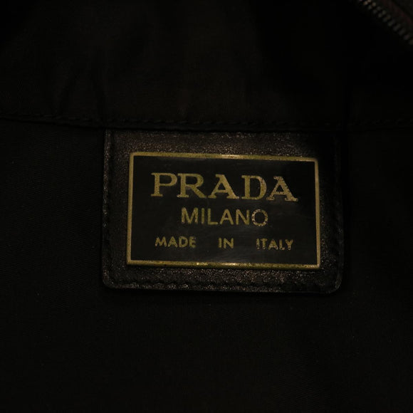 PRADA Garment Cover Nylon Black Auth ac1810