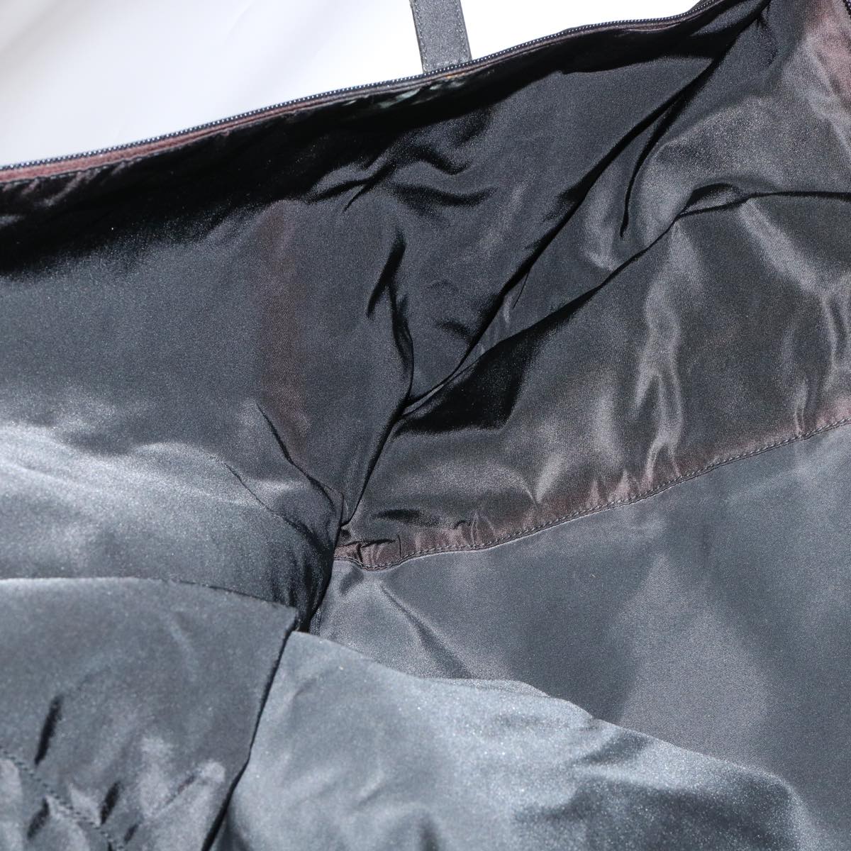 PRADA Garment Cover Nylon Black Auth ac1810