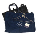 PRADA Garment Cover Nylon Black Auth ac1810-12