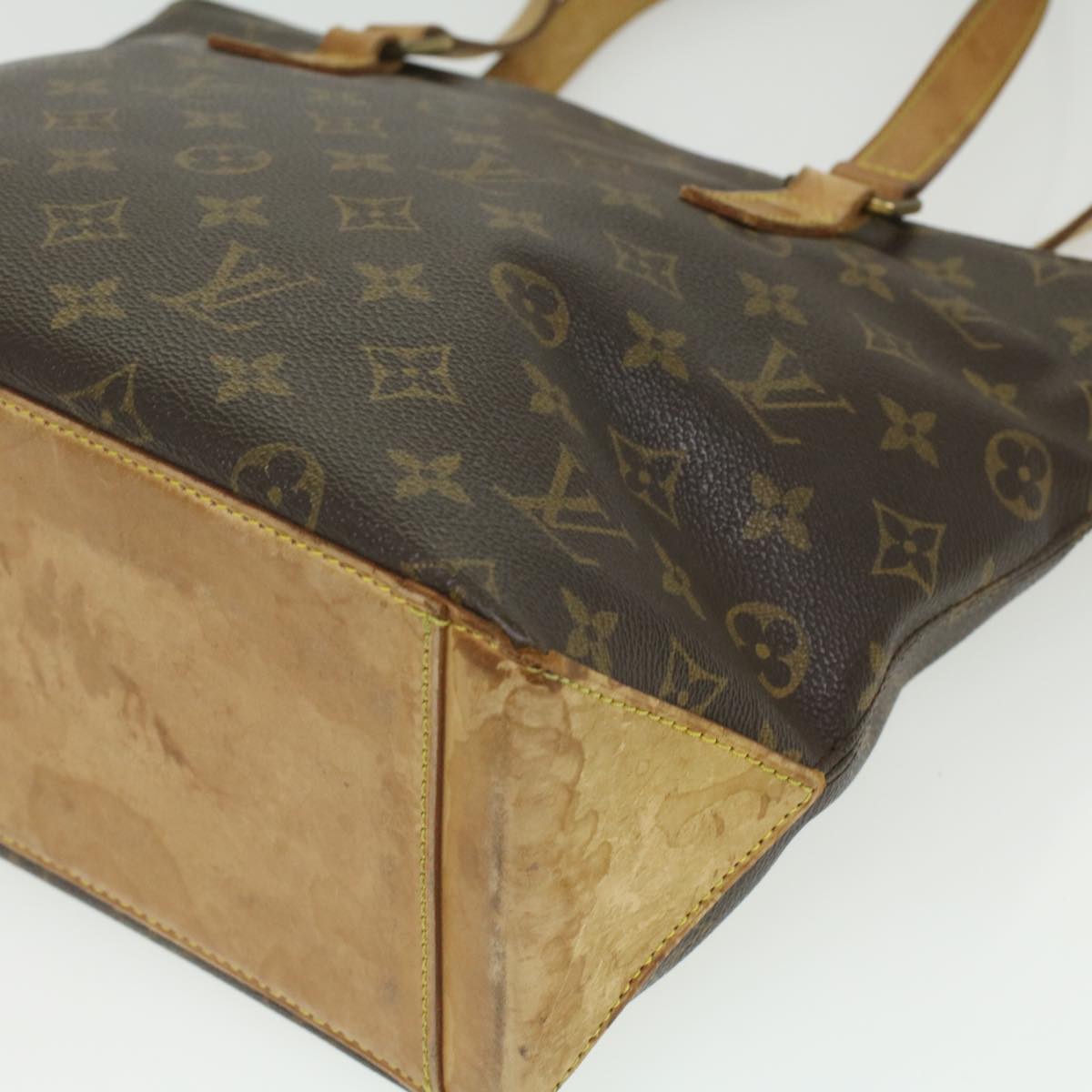 LOUIS VUITTON Monogram Cabas Piano Tote Bag M51148 LV Auth ac1816