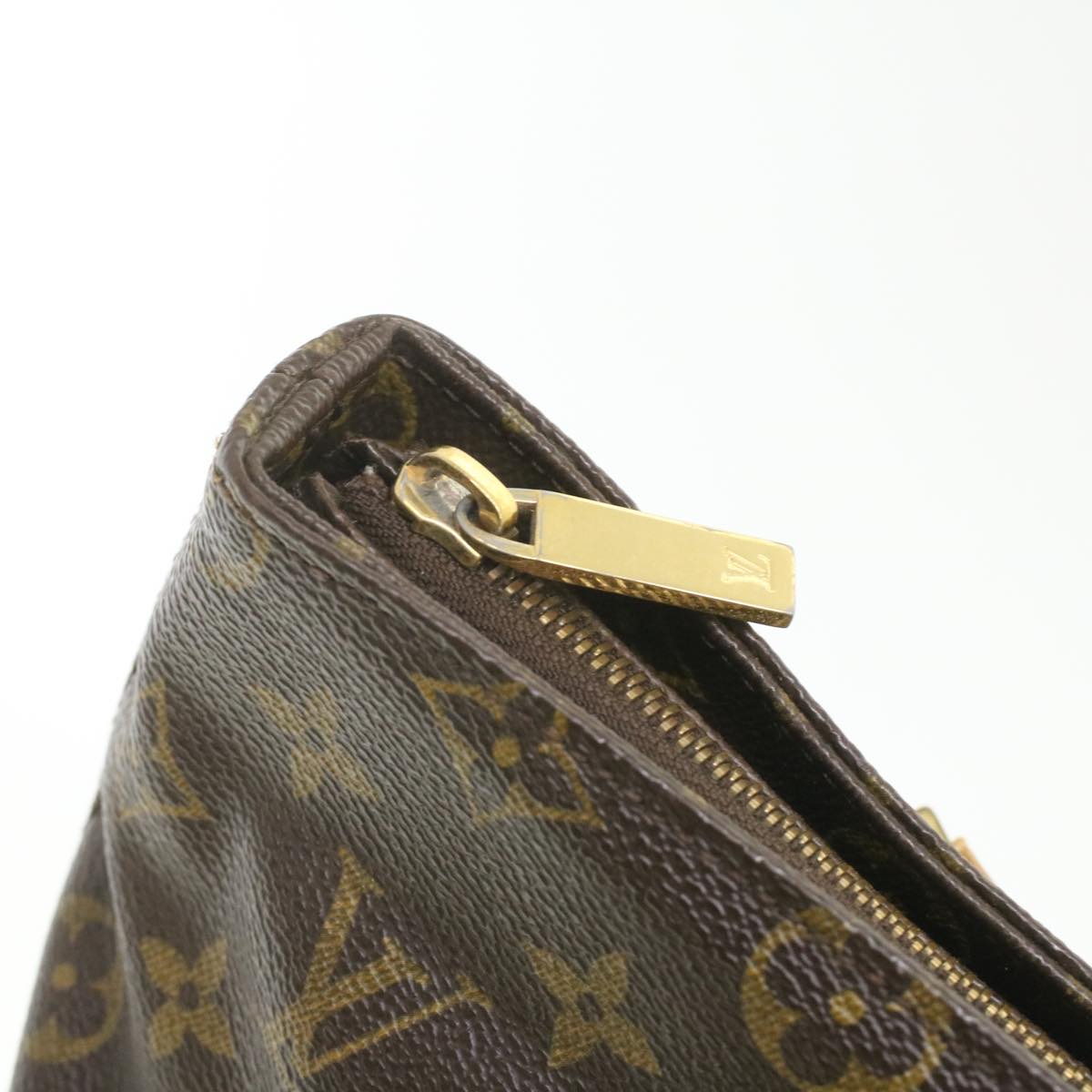 LOUIS VUITTON Monogram Cabas Piano Tote Bag M51148 LV Auth ac1816