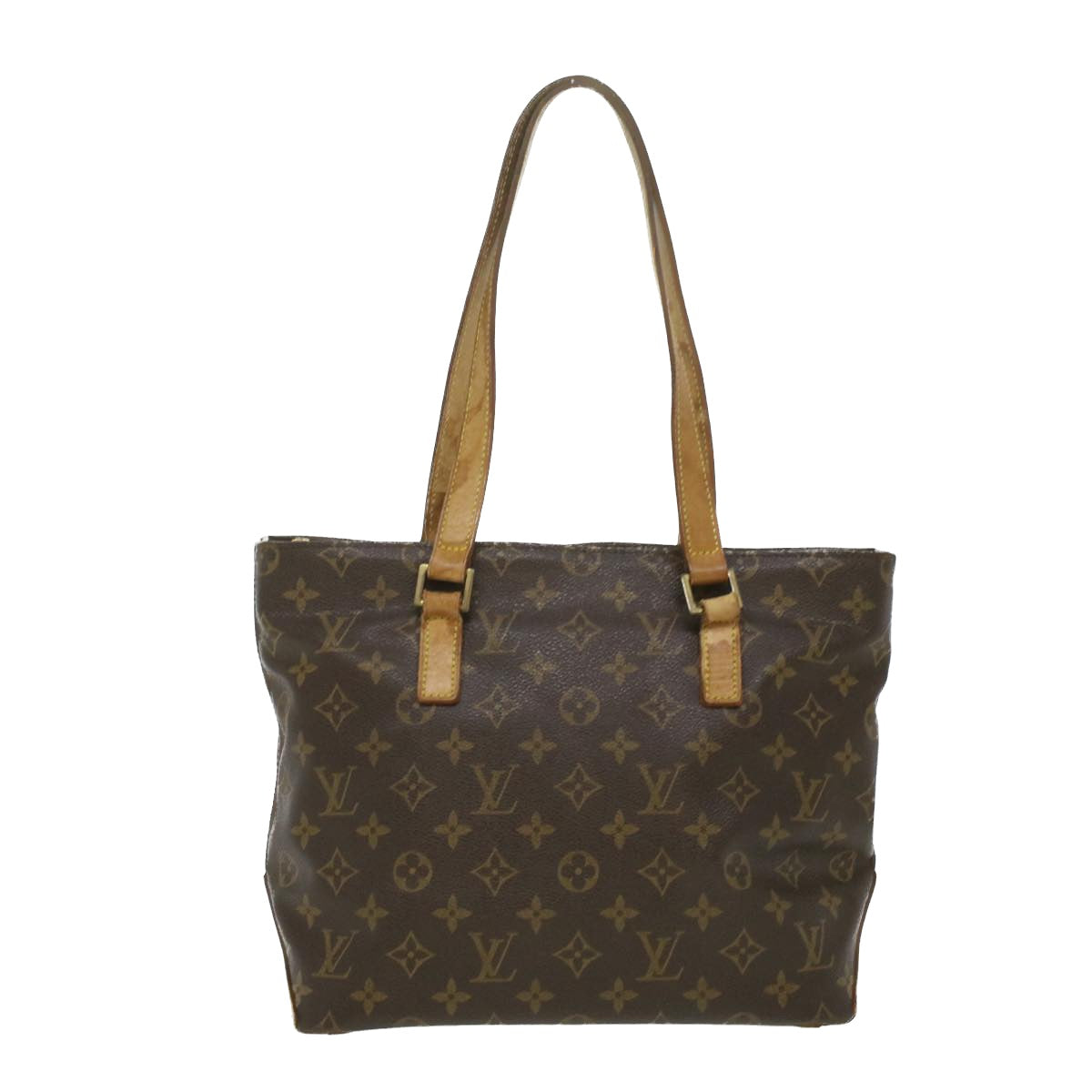 LOUIS VUITTON Monogram Cabas Piano Tote Bag M51148 LV Auth ac1816