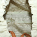 PRADA Shoulder Bag Nylon Beige Auth ac1841-11