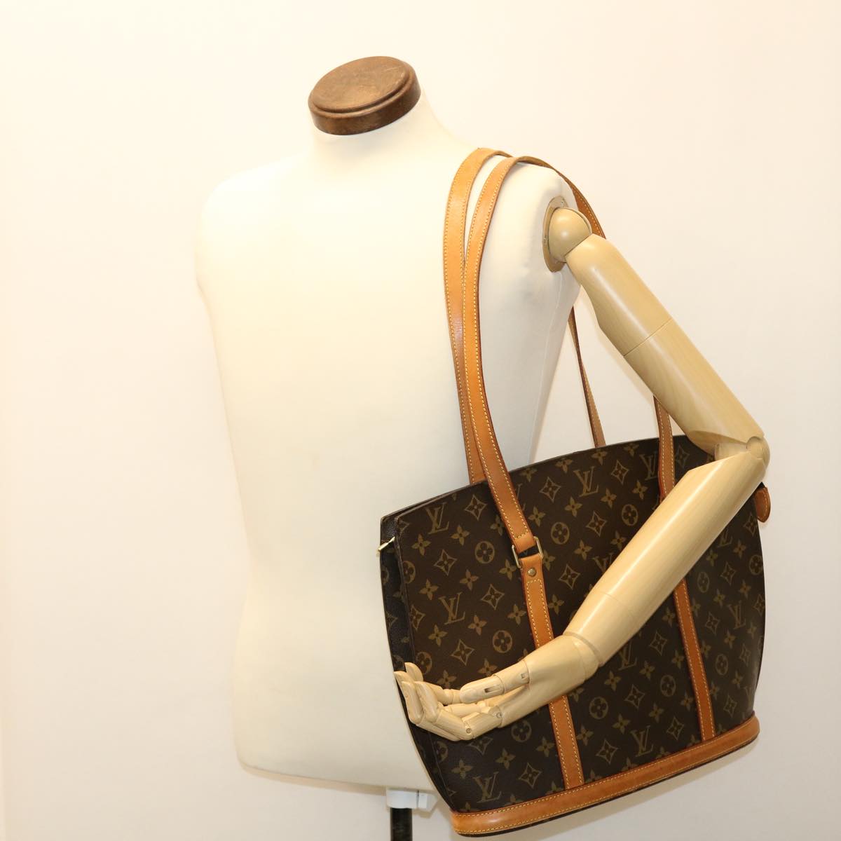 LOUIS VUITTON Monogram Babylone Tote Bag M51102 LV Auth ac1877