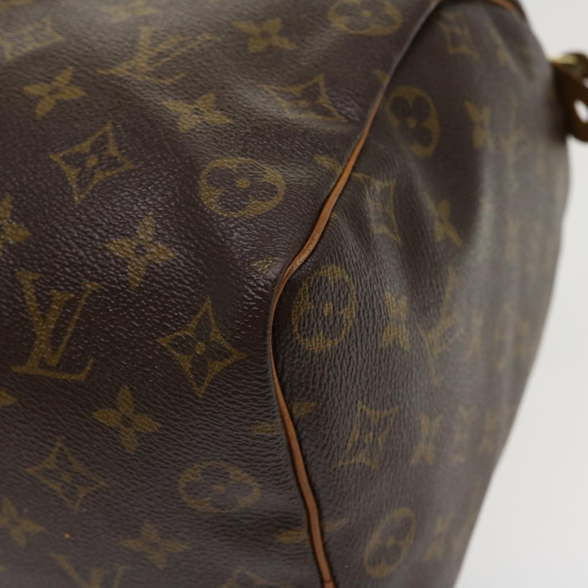 LOUIS VUITTON Monogram Speedy 35 Hand Bag M41524 LV Auth ac1889