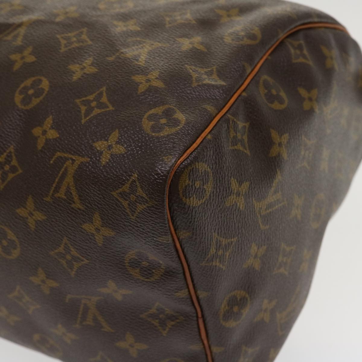 LOUIS VUITTON Monogram Speedy 35 Hand Bag M41524 LV Auth ac1889