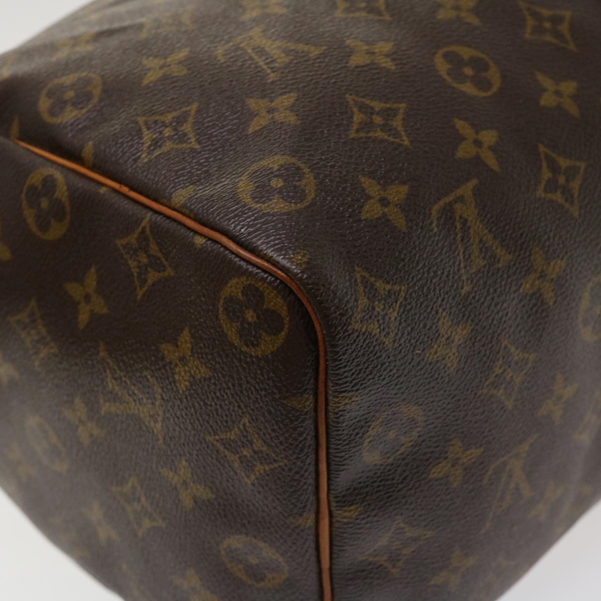 LOUIS VUITTON Monogram Speedy 35 Hand Bag M41524 LV Auth ac1889