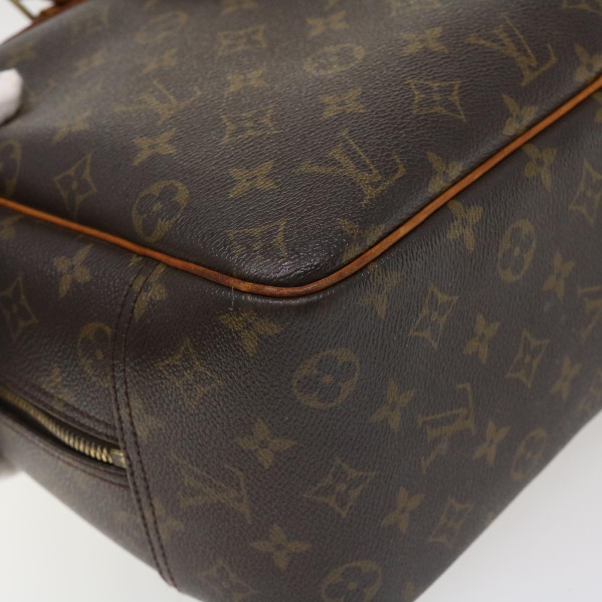 LOUIS VUITTON Monogram Deauville Hand Bag M47270 LV Auth ac1893