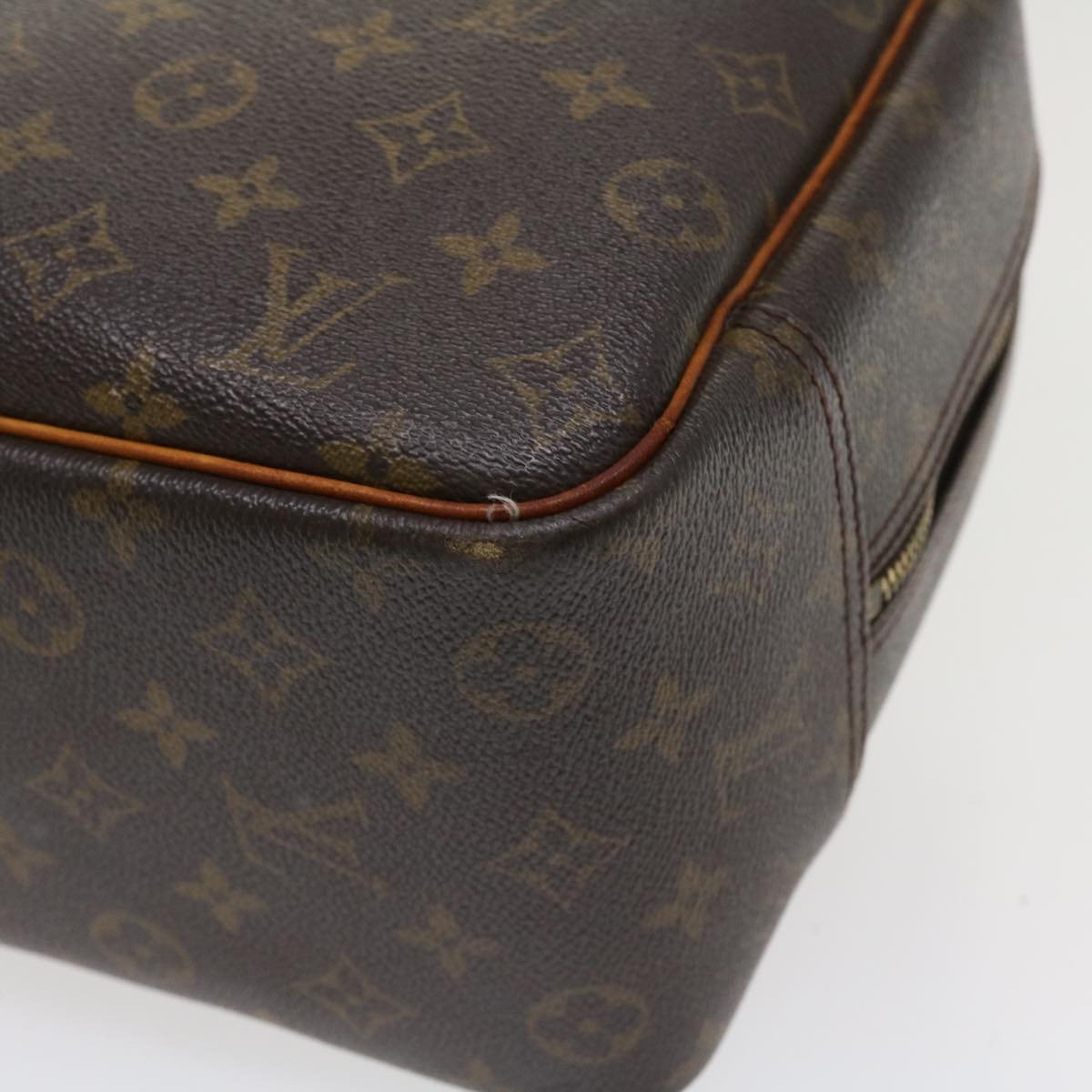 LOUIS VUITTON Monogram Deauville Hand Bag M47270 LV Auth ac1893