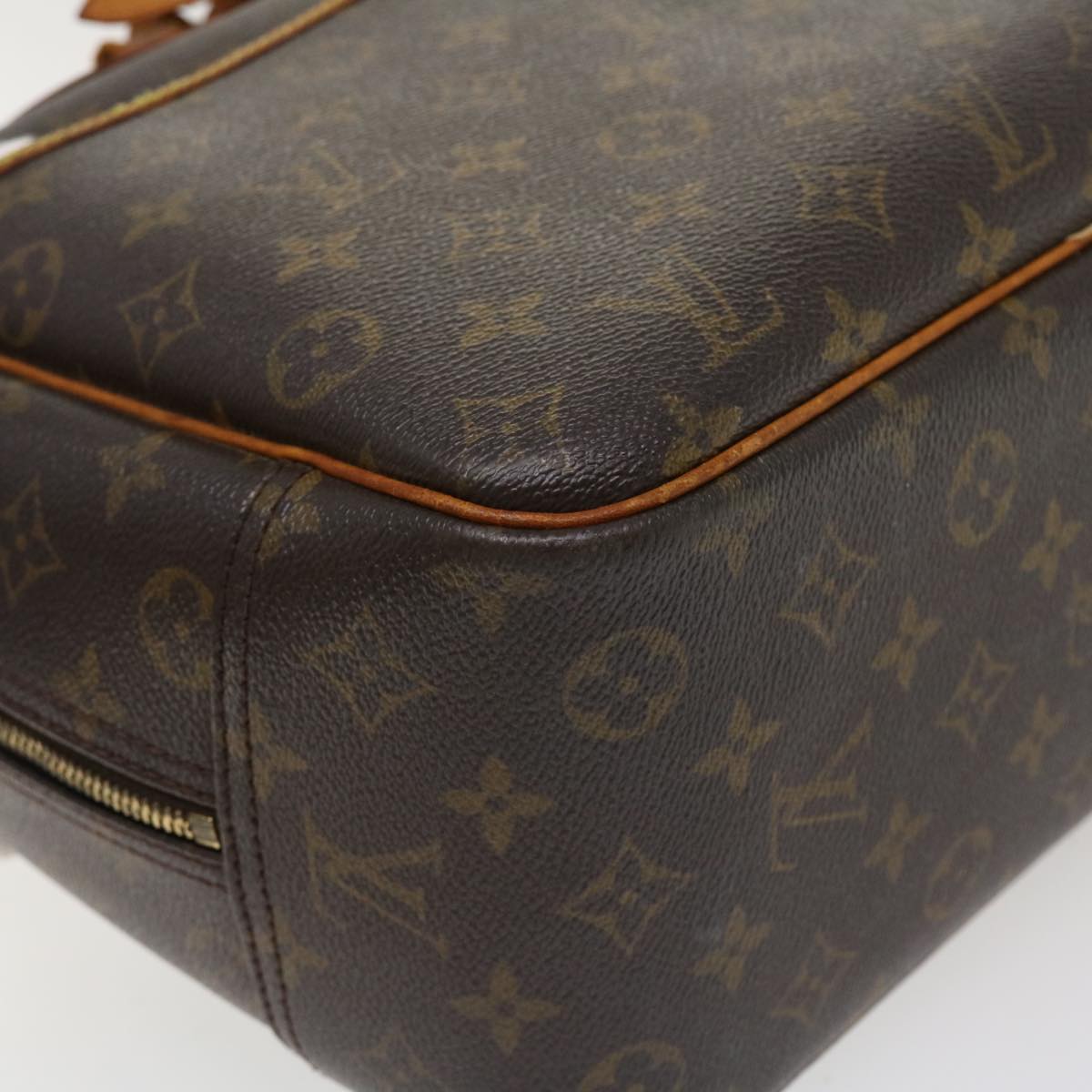 LOUIS VUITTON Monogram Deauville Hand Bag M47270 LV Auth ac1893