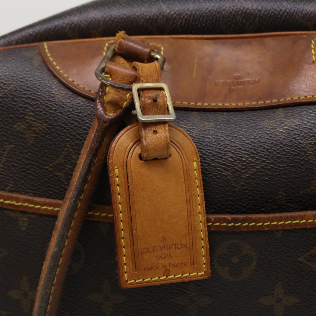 LOUIS VUITTON Monogram Deauville Hand Bag M47270 LV Auth ac1893