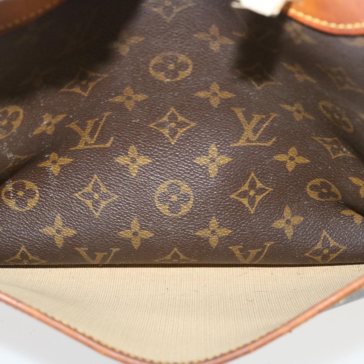 LOUIS VUITTON Monogram Deauville Hand Bag M47270 LV Auth ac1893