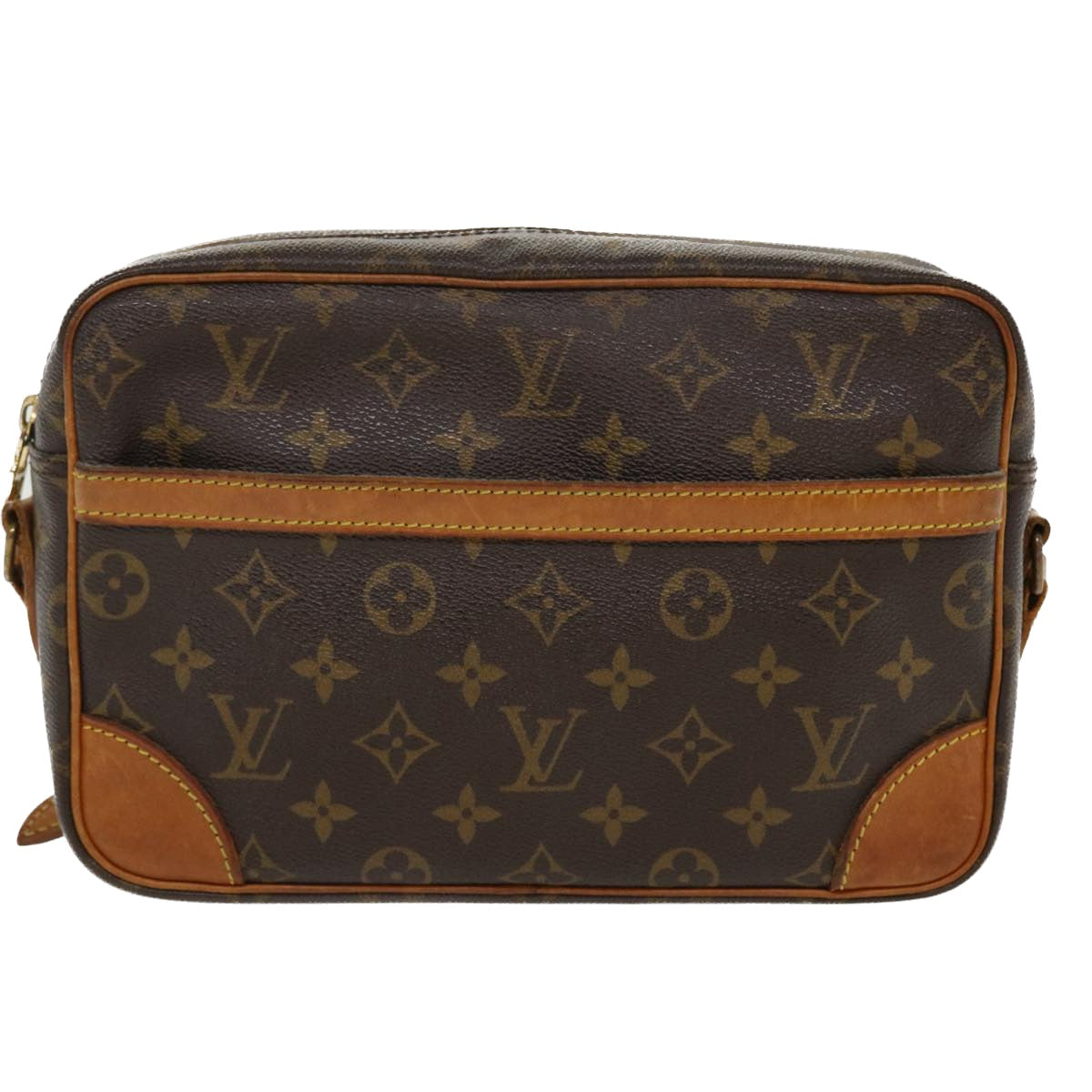 LOUIS VUITTON Monogram Trocadero 27 Shoulder Bag M51274 LV Auth ac1917