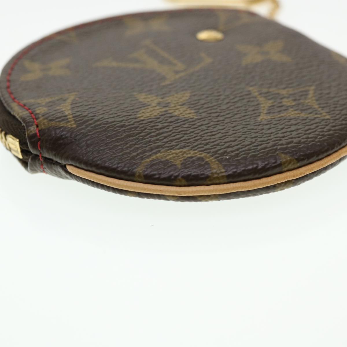 LOUIS VUITTON Monogram Cherry Porte Monnaie Ron Coin Purse M95043 LV Auth ac1922