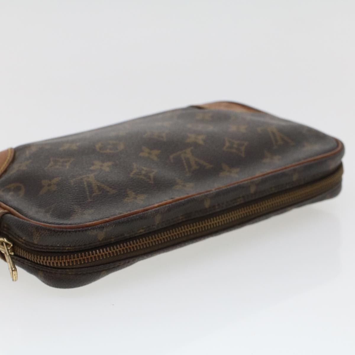 LOUIS VUITTON Monogram Marly Dragonne GM Clutch Bag M51825 LV Auth ac1933