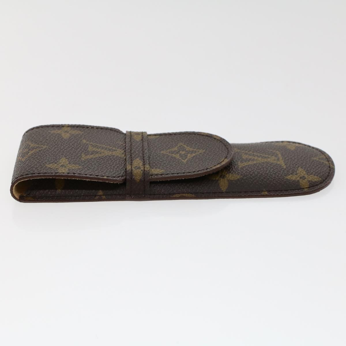 LOUIS VUITTON Monogram Etui Stilo Pen Case M62990 LV Auth ac1958