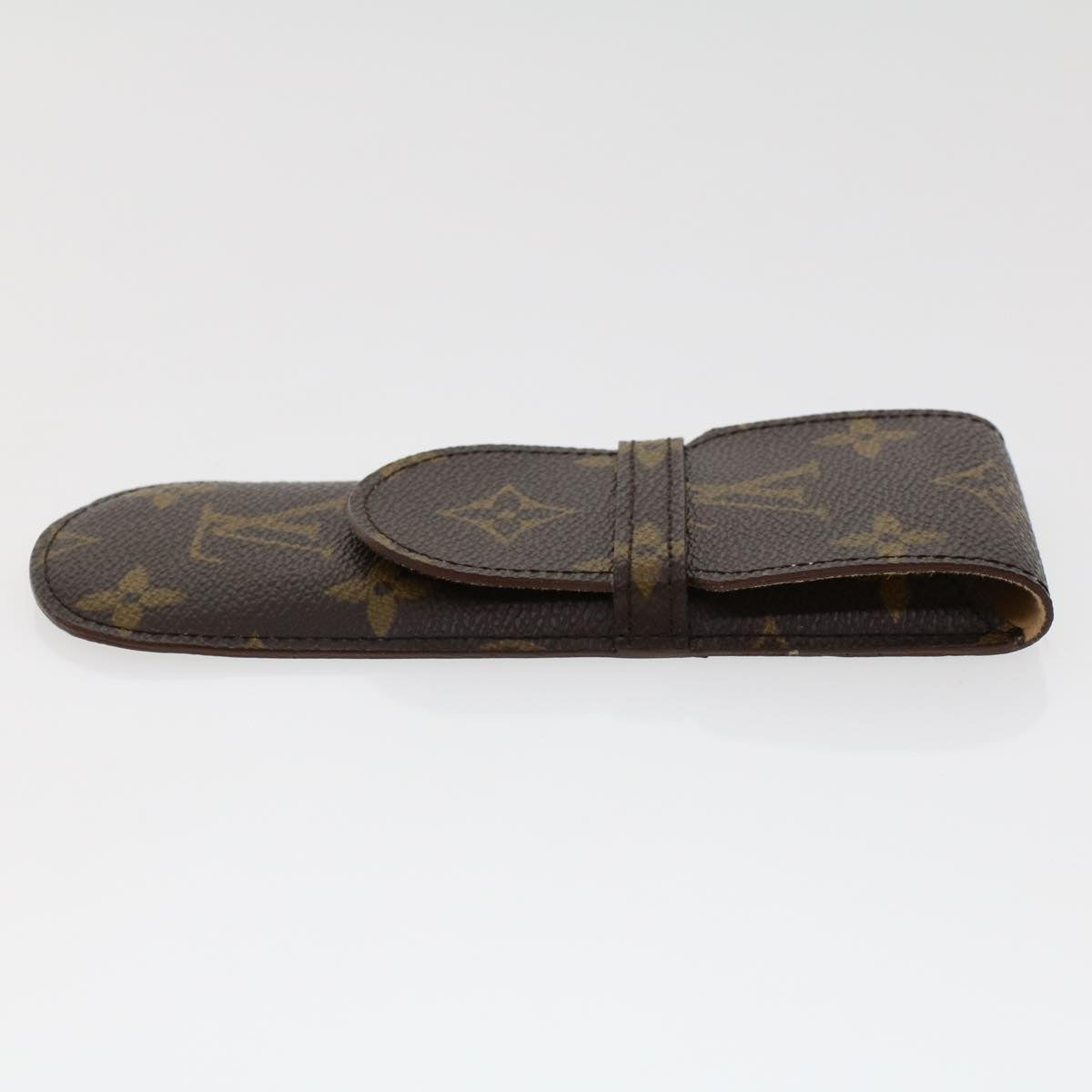 LOUIS VUITTON Monogram Etui Stilo Pen Case M62990 LV Auth ac1958