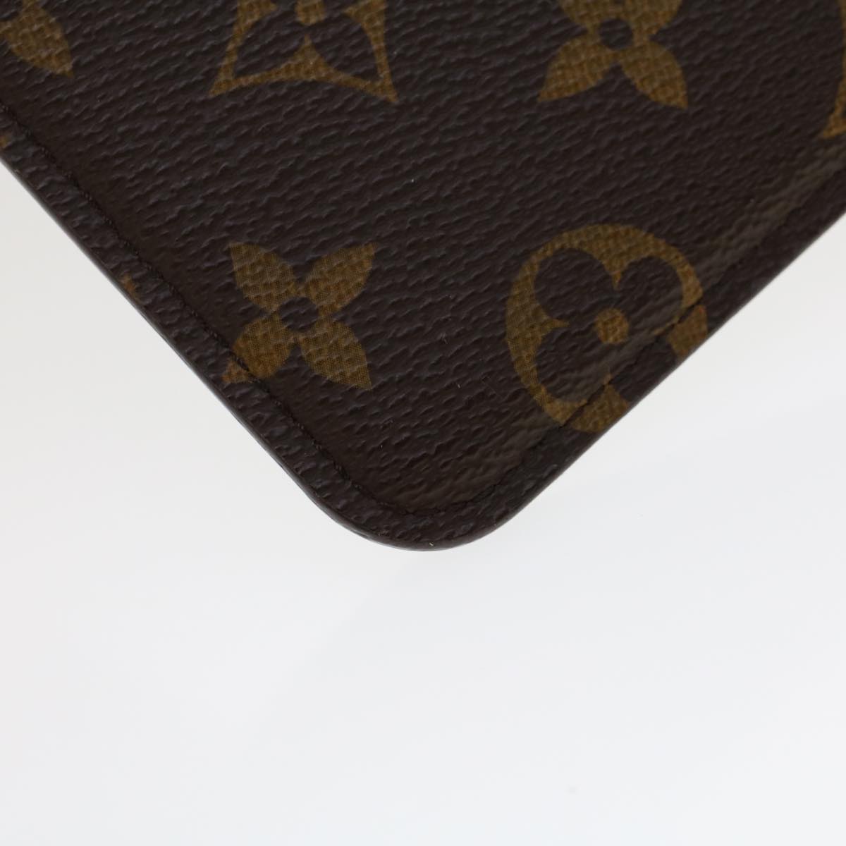 LOUIS VUITTON Monogram Etui Lunette MM Glasses Case M66544 LV Auth ac1959