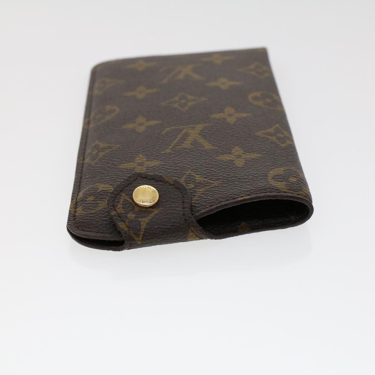 LOUIS VUITTON Monogram Etui Lunette MM Glasses Case M66544 LV Auth ac1959