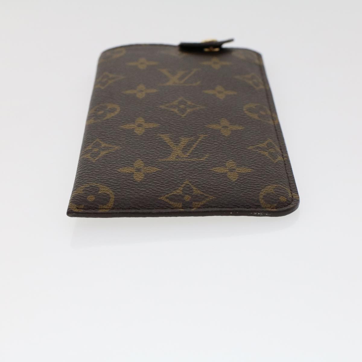 LOUIS VUITTON Monogram Etui Lunette MM Glasses Case M66544 LV Auth ac1959