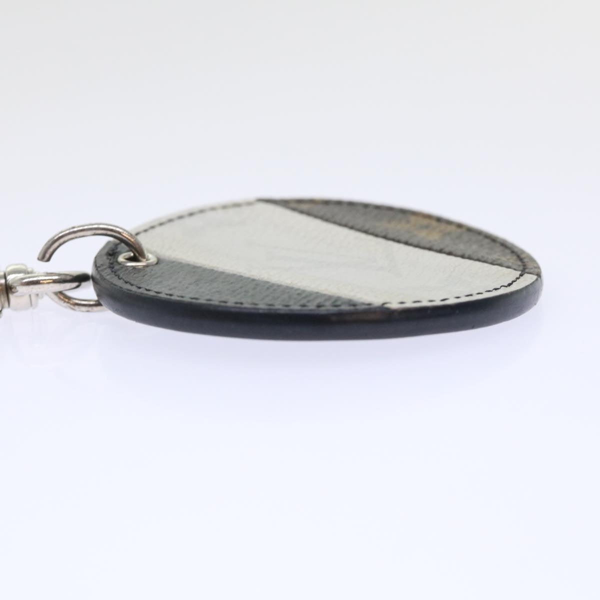 LOUIS VUITTON Monogram Eclipse Porte Cles Illustre Key Holder M64169 LV ac1968