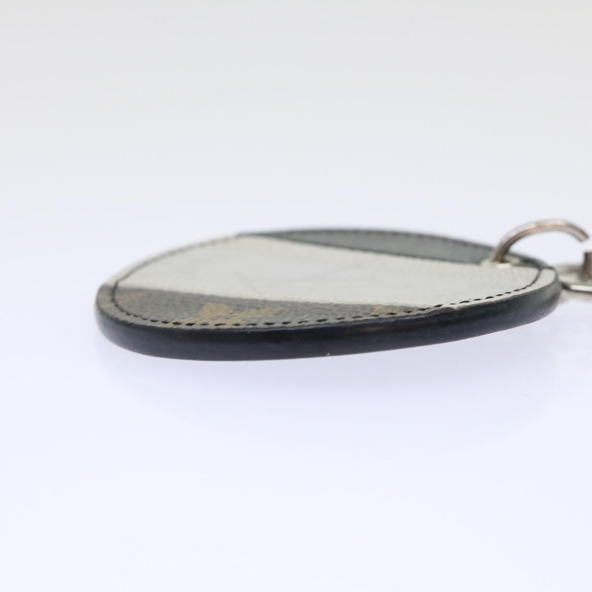 LOUIS VUITTON Monogram Eclipse Porte Cles Illustre Key Holder M64169 LV ac1968 - 0