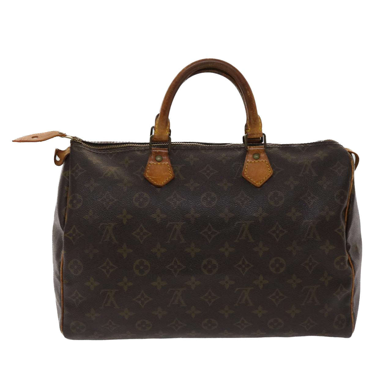 LOUIS VUITTON Monogram Speedy 35 Hand Bag M41524 LV Auth ac2008 - 0