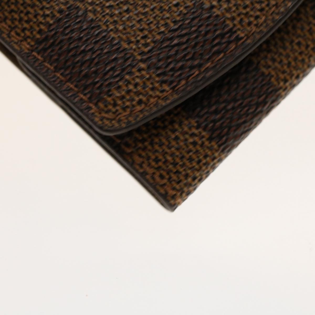 LOUIS VUITTON Damier Ebene Bouton De Manchette Motif Cuffs M61971 LV Auth ac2078