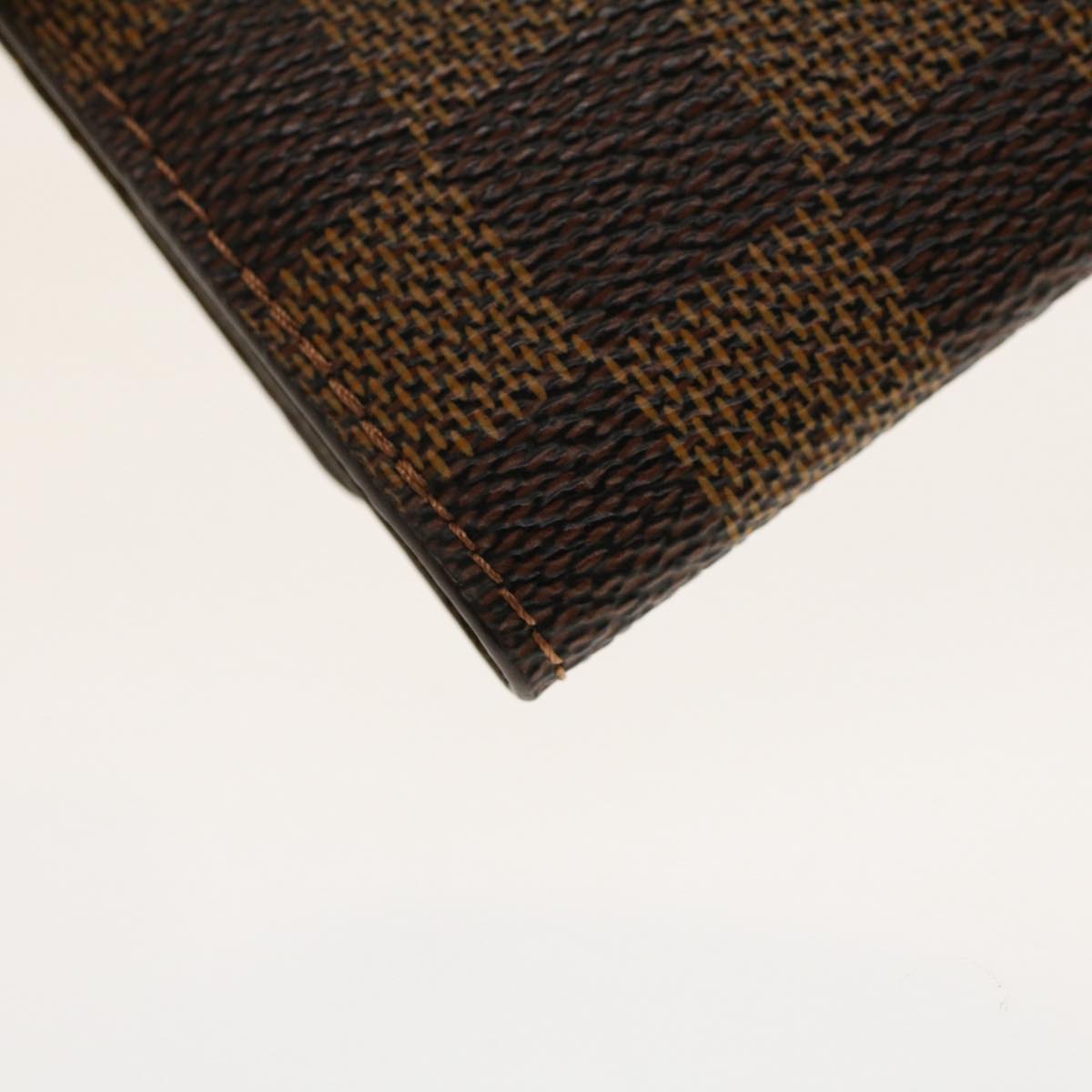 LOUIS VUITTON Damier Ebene Bouton De Manchette Motif Cuffs M61971 LV Auth ac2078