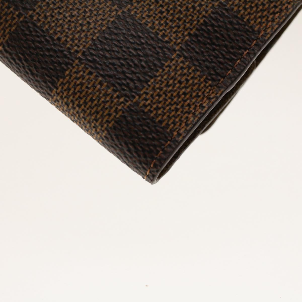 LOUIS VUITTON Damier Ebene Bouton De Manchette Motif Cuffs M61971 LV Auth ac2079