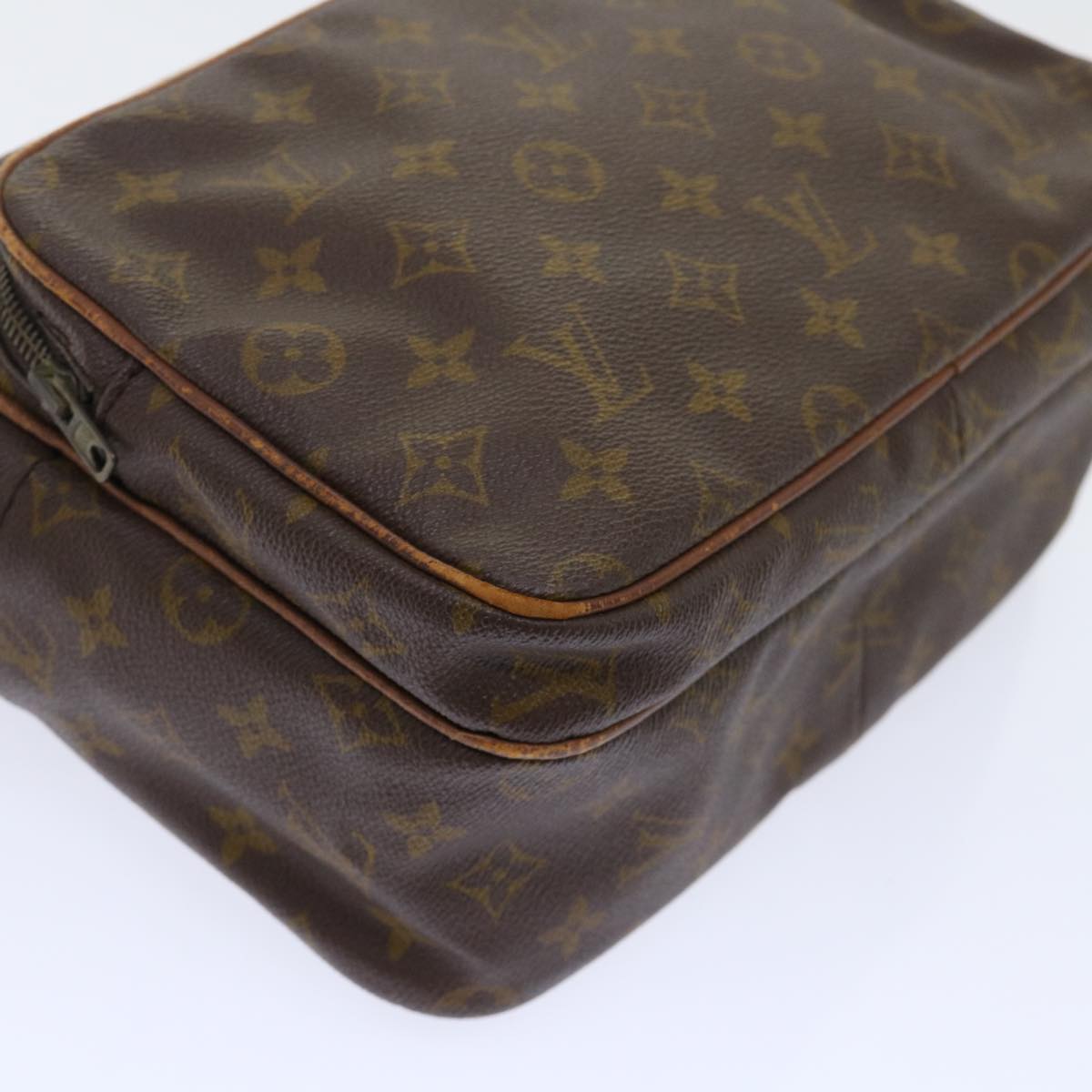 LOUIS VUITTON Monogram Nile Shoulder Bag Vintage M45244 LV Auth ac2102