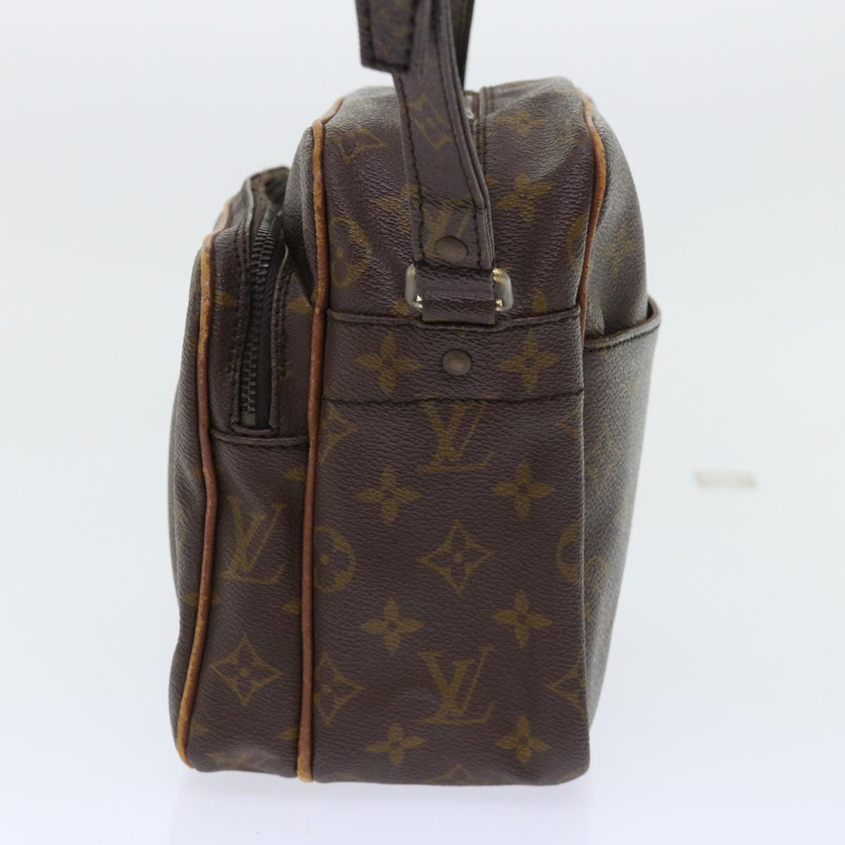 LOUIS VUITTON Monogram Nile Shoulder Bag Vintage M45244 LV Auth ac2102